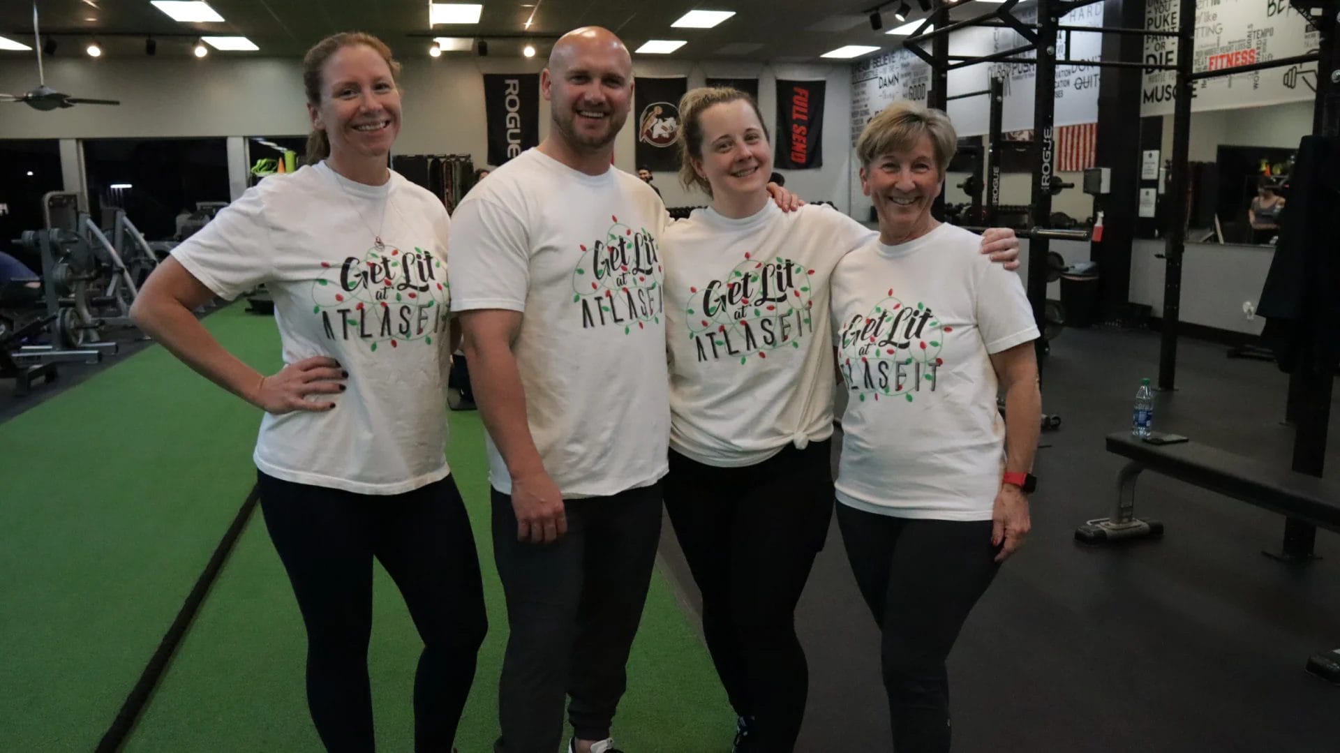 Memebrs on Group Training at Atlas Fit